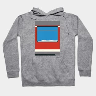 Red Train Hoodie